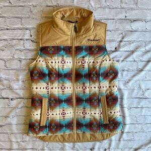 Ariat Crius Insulated Vest Canyonlands Womens Medium New Cowgirl Western